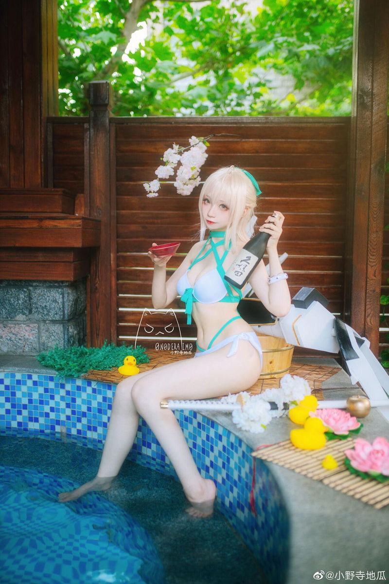 [小野寺地瓜] 泳装冲田小姐 | 危险野兽 Dangerous Beast