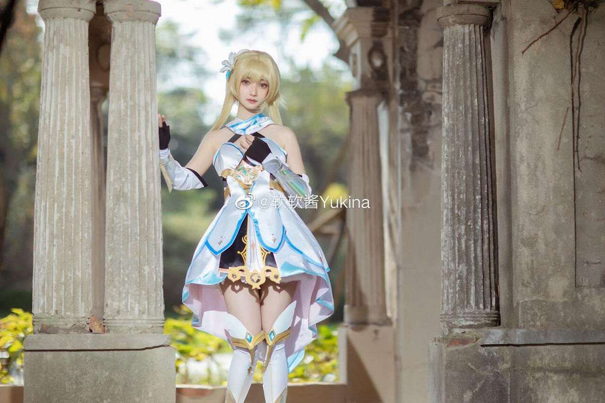 [软软酱Yukina] 原神 旅行者cos