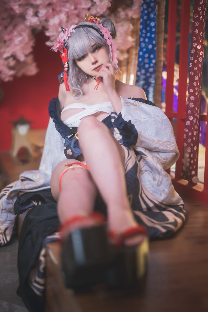 [奈奈紀] Sakamata Chloe / Kimono Cosplay