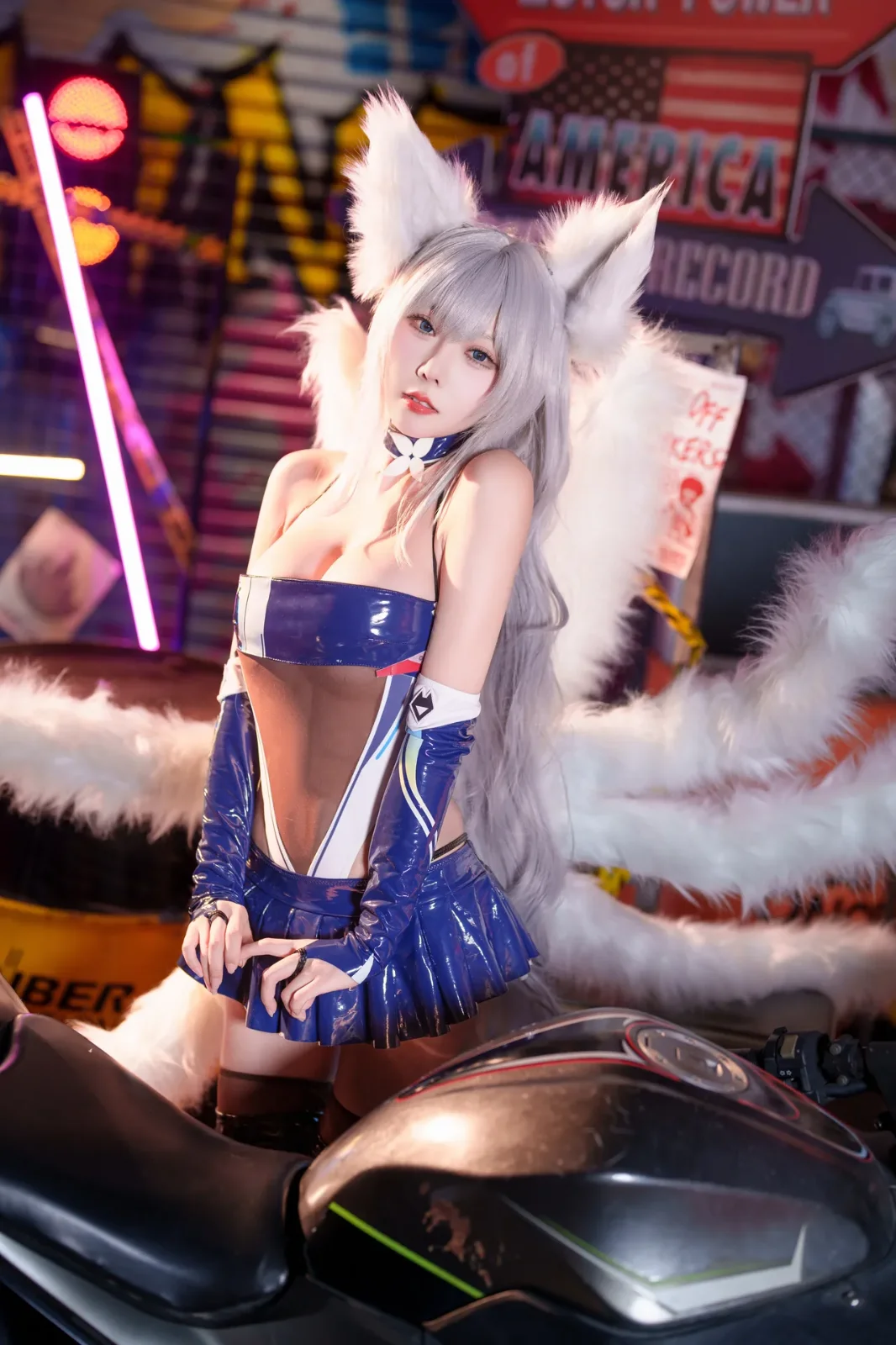 [香草喵露露] Azur Lane Shinano Racing Suit