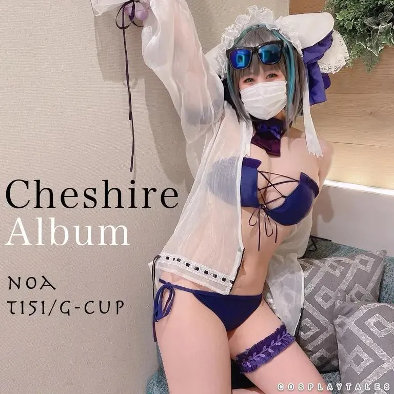 【写真集】チェシャーとグラビア撮影⛱️ ナイショの特別おっぱい撮影サービス!!❤️（乃愛）