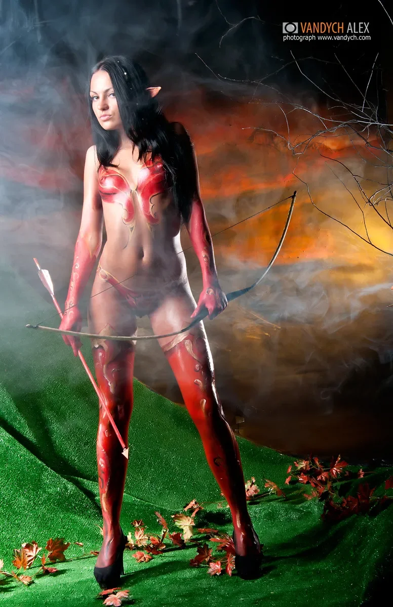 Blood Elf -Hunter (World of Warcraf) [Vandych] *Nudeart*