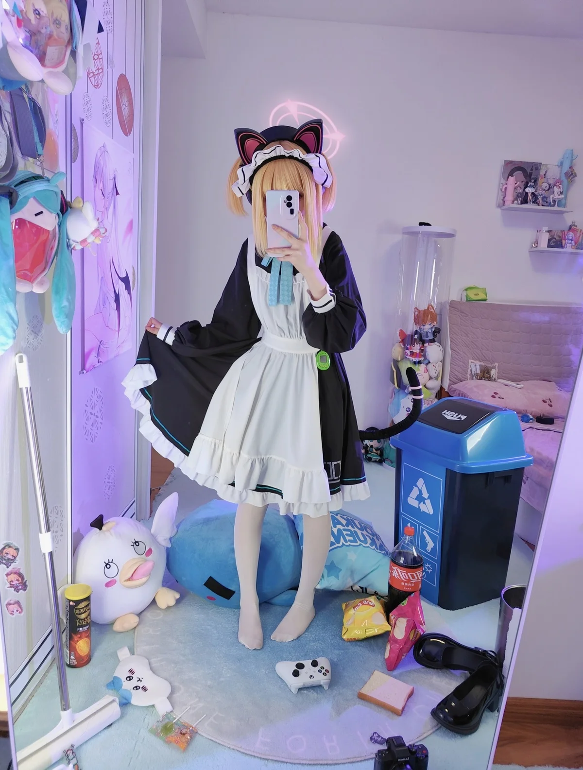 Reng 【Blue Archive】 Saiba Momoi: Maid