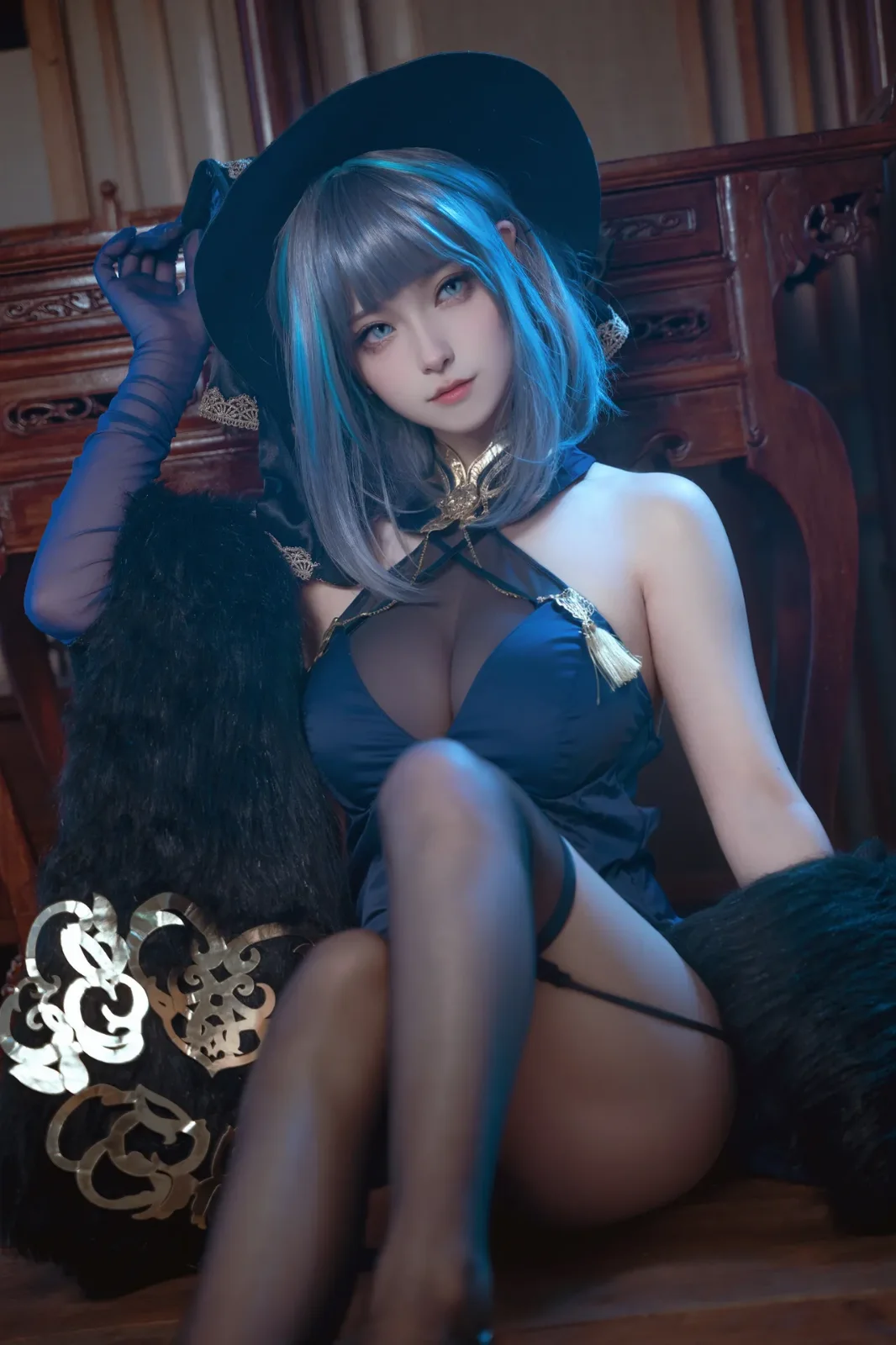 Seya狮砸 - 碧蓝航线 柴郡 旗袍
