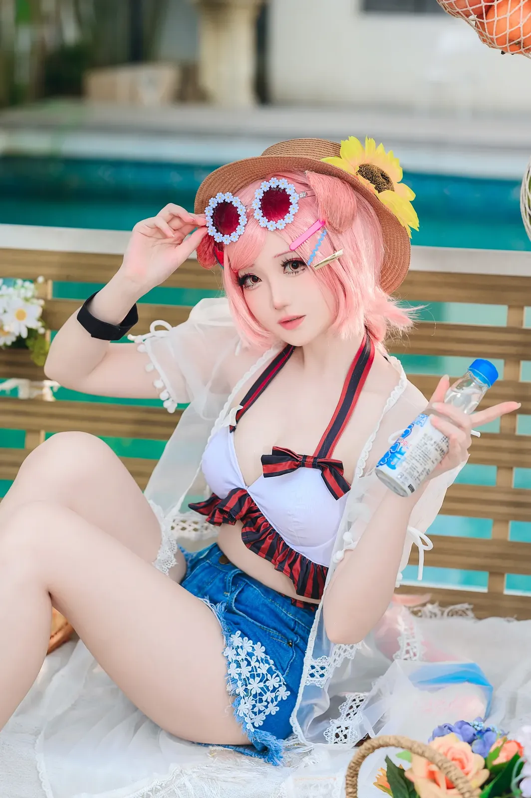 【焖焖碳】明日方舟—澄闪泳装